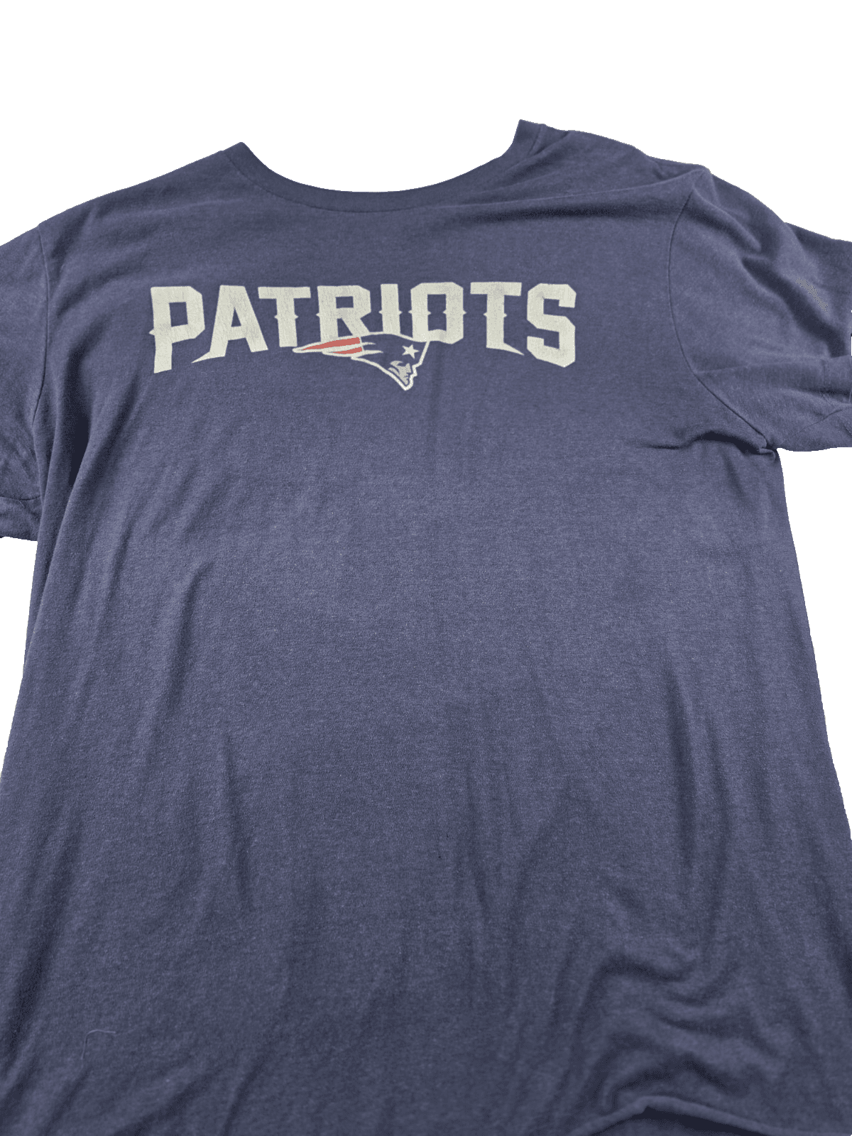 NWT New England Patriots XL Navy Blue Short Sleeve Shirt - Image 1