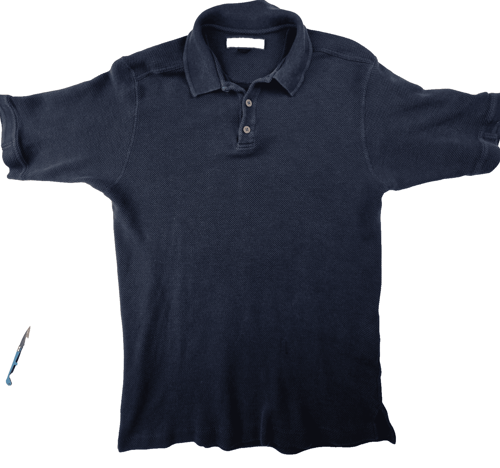 Tommy Bahama Men’s Medium Dark Blue Short Sleeve Shirt - Thumbnail 2
