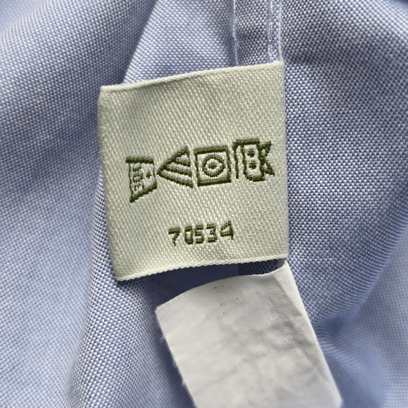 Orvis Womens Size 6 Blue Long Sleeve Button-Down Shirt - Thumbnail 7