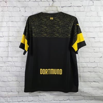 Puma Adult XXL BORUSSIA DORTMUND 2018/2019 FOOTBALL SHIRT - Thumbnail 7