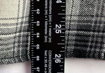 Northeast Outfitters Women's Small Gray & Black Flannel Long Sleeve Button Down - Thumbnail 8