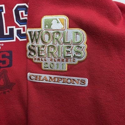 Majestic Sweatshirt St. Louis Cardinals 2011 World Series Champions Hoodie - Thumbnail 5