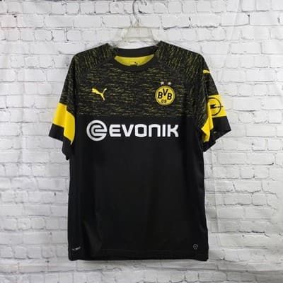 Puma Adult XXL BORUSSIA DORTMUND 2018/2019 FOOTBALL SHIRT - Image 1
