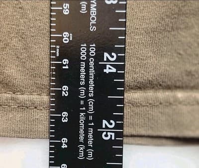 JOHN DEERE Men's Large Brown Short Sleeve T-Shirt * Flawed * - Thumbnail 8