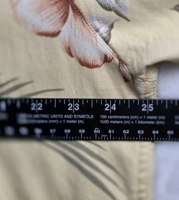 Caribbean Joe Men's Large Silk Blend Hawai Tropical Short Sleeve Shirt - Thumbnail 6