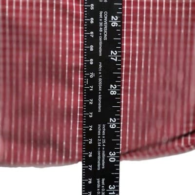 Croft & Barrow Men's 16 34/35 Easy Care Red Checkered Long Sleeve Button Up - Thumbnail 7