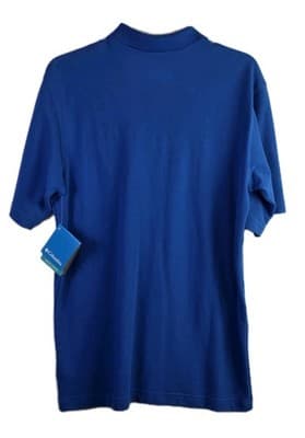 Columbia Men's Small Blue Omni-Wick Short Sleeve Polo Shirt NWT - Thumbnail 9