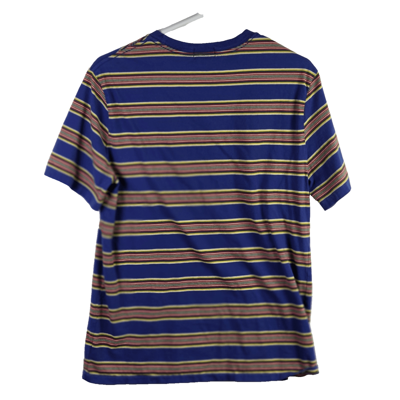 Polo Ralph Lauren Boy's XL (18-20) Royal Blue Striped Short Sleeved T-Shirt - Thumbnail 9