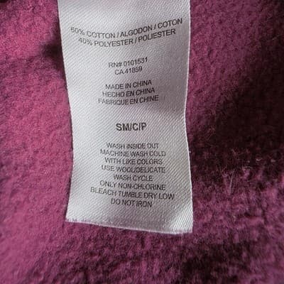 Mont Blanc Adult Small Pink 1993 French Alps Ski Sweatshirt - Thumbnail 6