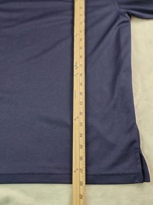 Vintage Los Angeles Rams Men's Size Large Dark Blue Short Sleeve Polo Shirt - Thumbnail 7