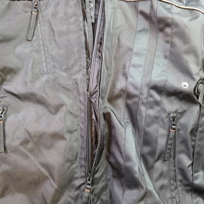 NWOT Harley Davidson Men's XXL Double Zip Black Roadway Reflective Jacke - Thumbnail 6