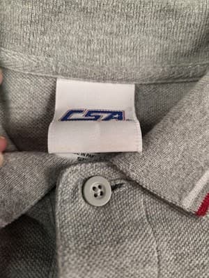 Vintage St Louis Cardinals Men’s Size Large Gray Polo Shirt - Thumbnail 4