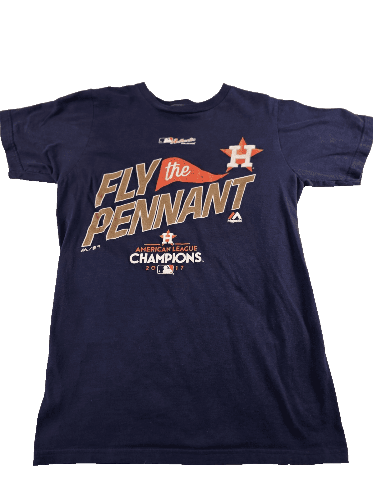 Majestic 2017 Houston Astros Championship T-Shirt Size Small - Image 1
