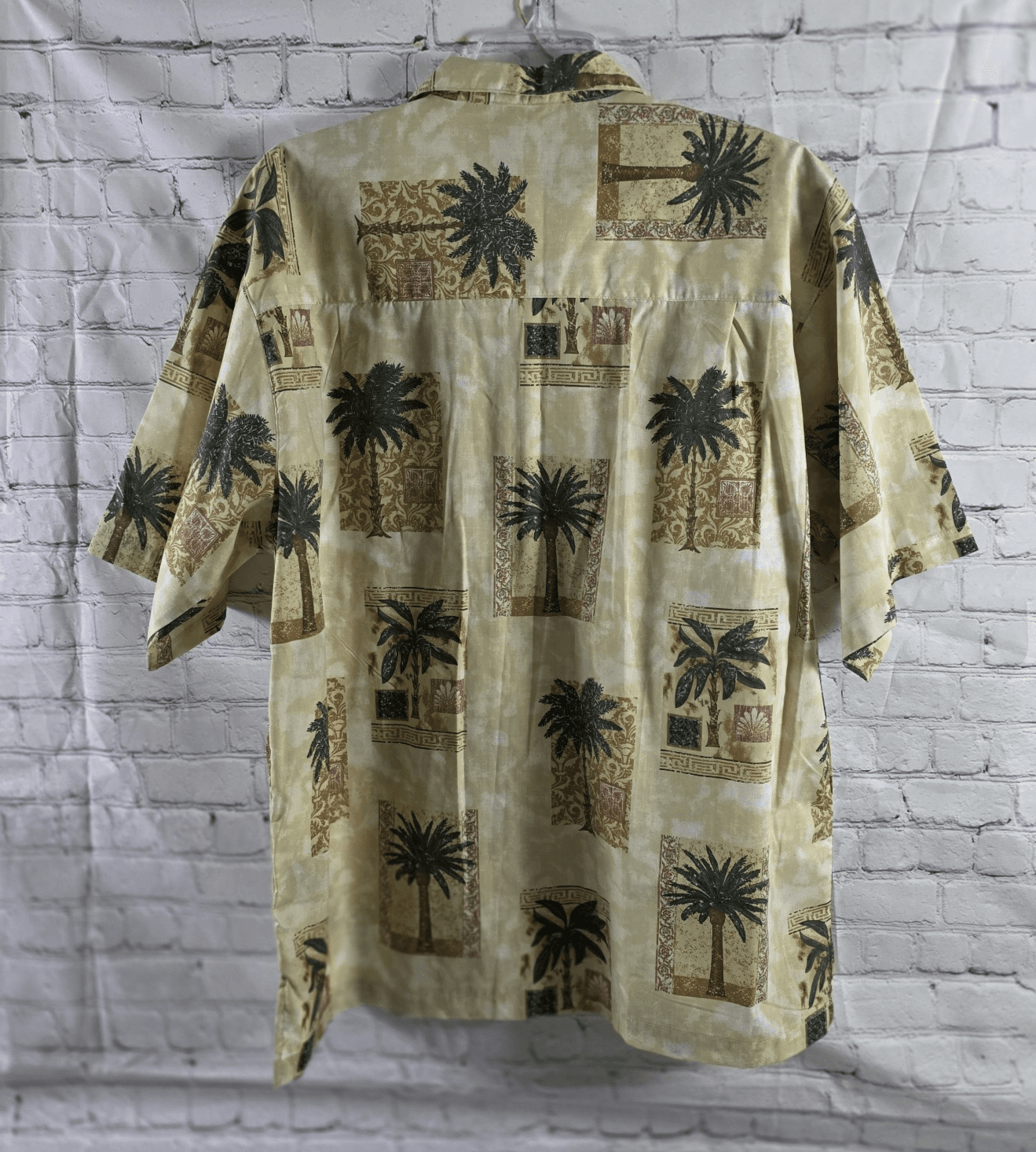 Montego Joe Men's XXL Hawaiian Short Sleeve Button Up Shirt - Thumbnail 6