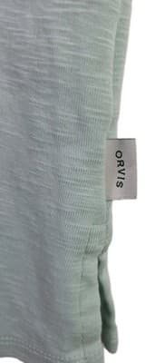 Orvis Women's Small Green Long Sleeve Rayon Shirt - Thumbnail 4