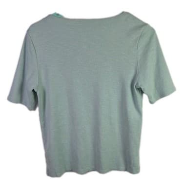 Orvis Women's Small Green Long Sleeve Rayon Shirt - Thumbnail 5