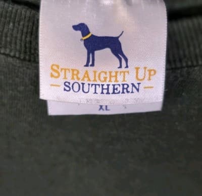 Straight Up Southern Adult XL Emerald Green" Fishing Lures Graphic T-Shirt - Thumbnail 3