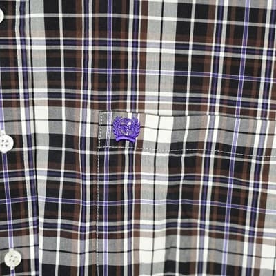 Cinch Men’s Medium Plaid Multicolor Long Sleeve Button Up Shirt - Thumbnail 3