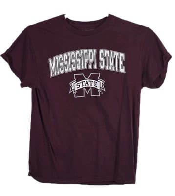 Mississippi State Bulldogs Men's Medium Red T-Shirt - Image 1