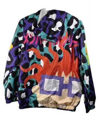 Members Only X Size Small Nickelodeon Windbreaker - Thumbnail 6