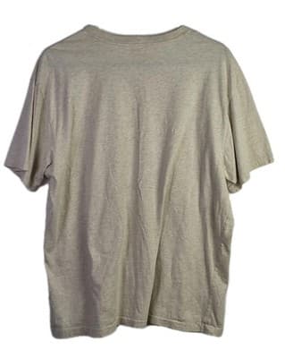 Ralph Lauren Mens Large Cream V-Neck Short Sleeve T-Shirt - Thumbnail 8