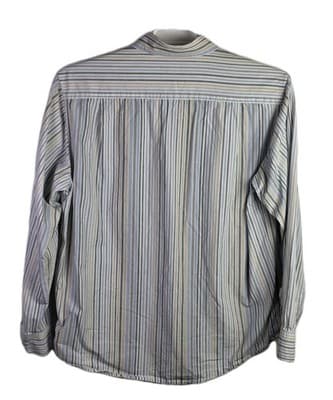 Joseph Abboud Men’s Large Multicolor Paisley Striped Long Sleeve Button Up Shirt - Thumbnail 6