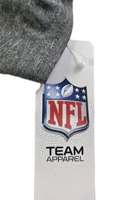 NWT Team Apparel New England Patriots Men's Medium Gray Short Sleeve T-Shirt - Thumbnail 4