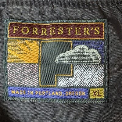 Forrester's Men's XL Blue Checkered V-Neck Pullover Golf Windbreaker - Thumbnail 5