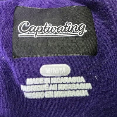 Captivating Men's Medium LSU Purple / Gold Short Sleeve T-Shirt - Thumbnail 3