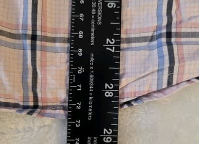 Wrangler George Strait Men's Medium Plaid Long Sleeve Button Up Shirt - Thumbnail 6