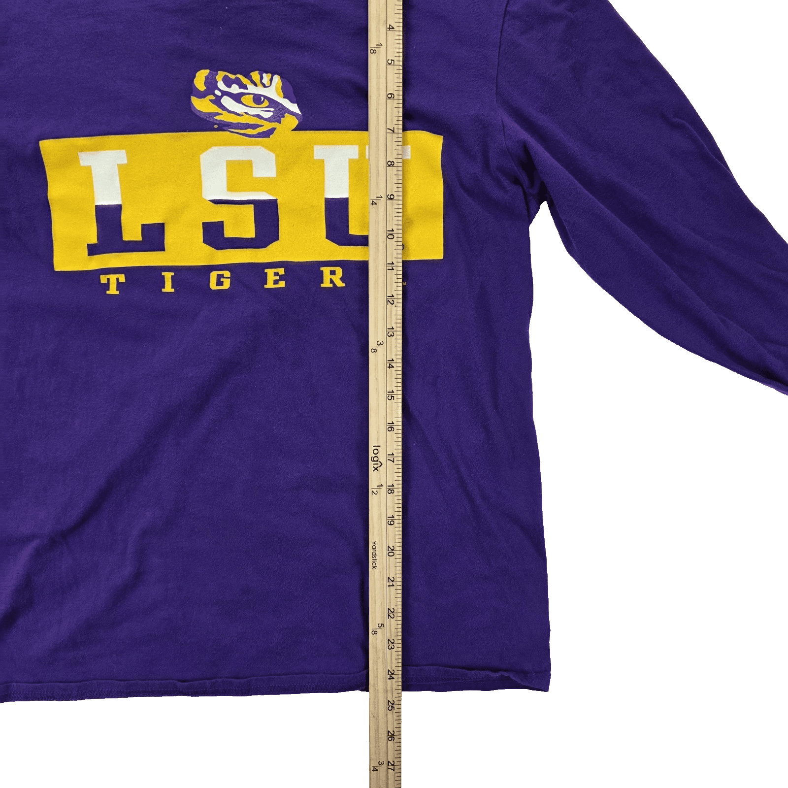 Captivating Men's Medium LSU Purple / Gold Short Sleeve T-Shirt - Thumbnail 6