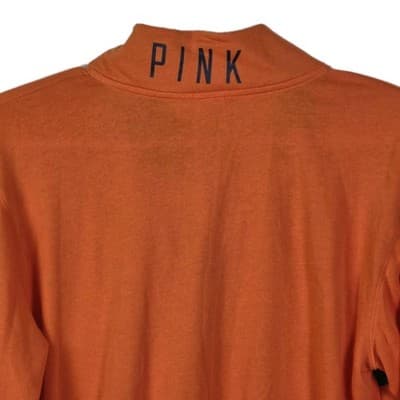 Victoria’s Secre Pink Auburn Tigers Women’s Large Orange 1/4 Zip Sweatshirt - Thumbnail 7