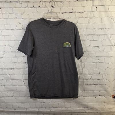 O'Neill Men’s Small Gray "First Name In The Water" Graphic Logo T-Shirt - Image 1