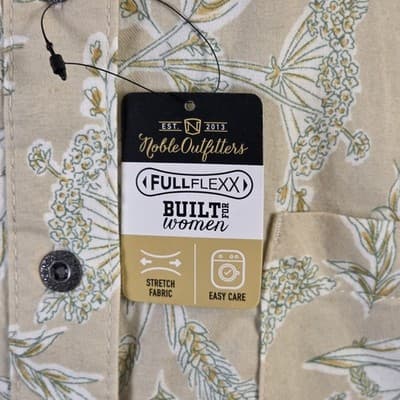Noble Outfitters Shirt Women’s XL Paisley Short Sleeve Button Up Shirt - Thumbnail 4