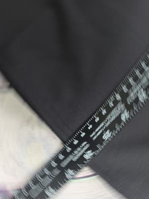 Scrubstar Core Essentials Unisex Small Black V-Neck Scrub Top- WM00T872 - Thumbnail 9