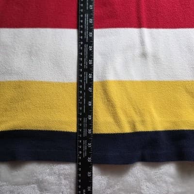 Vtg Ralph Lauren Men’s XXL Multicolored Colorblock Short Sleeve Polo Shirt - Thumbnail 10