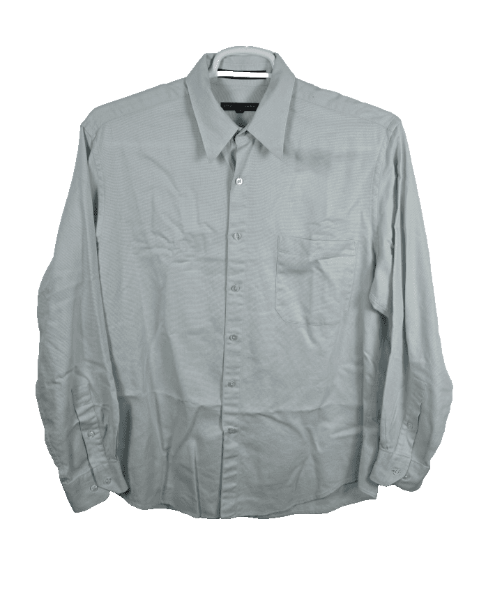Donna Karan Signature Men's Long Sleeve Cream Size 16.5 34/35 Dress Shirt - Image 1