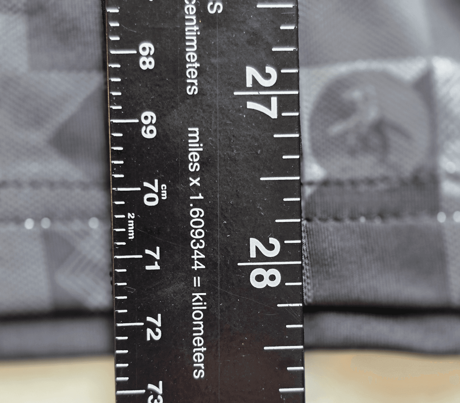 Original Penguin Men's Medium Black / Gray Golf Short Sleeve Shirt - Thumbnail 7