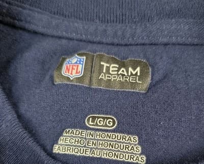 Los Angeles Rams Men's Large Dark Blue " Defend Our Turf " T-Shirt - Thumbnail 3