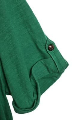Lauren Ralph Lauren Women's Large Green Short Sleeve Blouse - Thumbnail 4