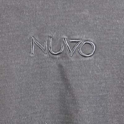 NUVO Men's Medium Black Long Sleeve Pullover - Thumbnail 2