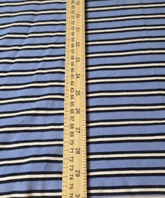 Polo Ralph Lauren Men's XL Blue Striped Short Sleeve Shirt - Thumbnail 5
