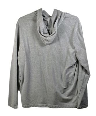 Original Penguin Men's XXL Grey Logo Print Pullover Hoodie - Thumbnail 5