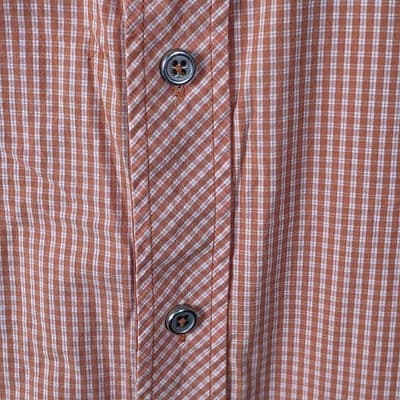 Cavi Men's XXL Peach Short Sleeve Shirt - Thumbnail 5