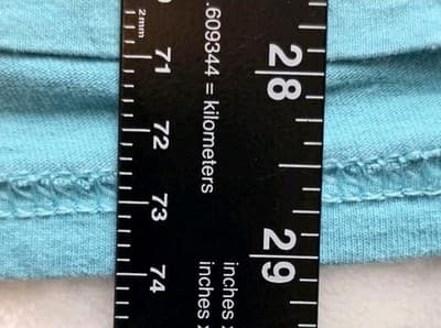 Girlie Girl's Women's Large Blue " No Crabby Attitudes " Short Sleeve T-Shirt - Thumbnail 7
