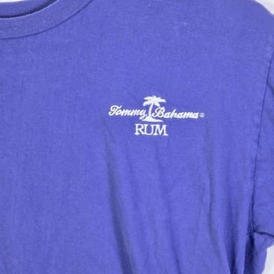 Tommy Bahama Men’s Large Blue Short Sleeve Shirt - Thumbnail 2
