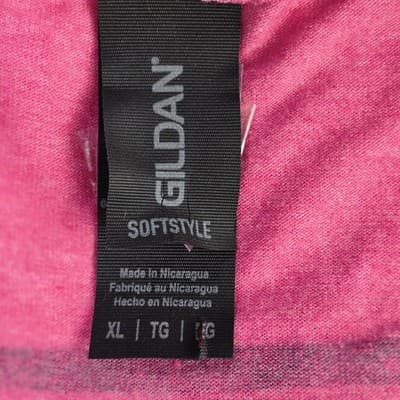 Big Axe Xl Pink Short Sleeve T-Shirt - Thumbnail 4