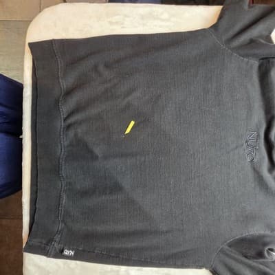NUVO Men's Medium Black Long Sleeve Pullover - Thumbnail 6
