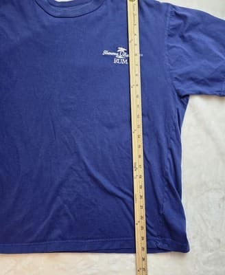 Tommy Bahama Men’s Large Blue Short Sleeve Shirt - Thumbnail 6