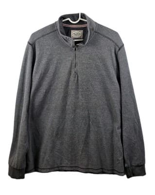 Flag & Anthem Men's XXL Dark Grey 1/4 Zip Pullover - Image 1